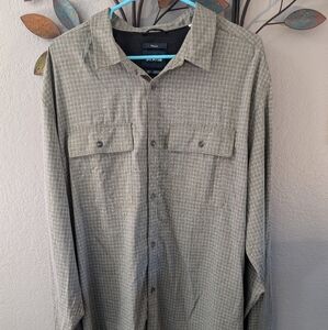 Prana - Tall - Button Up - Vented Performance Stretch - Outdoor - Mens - XLT